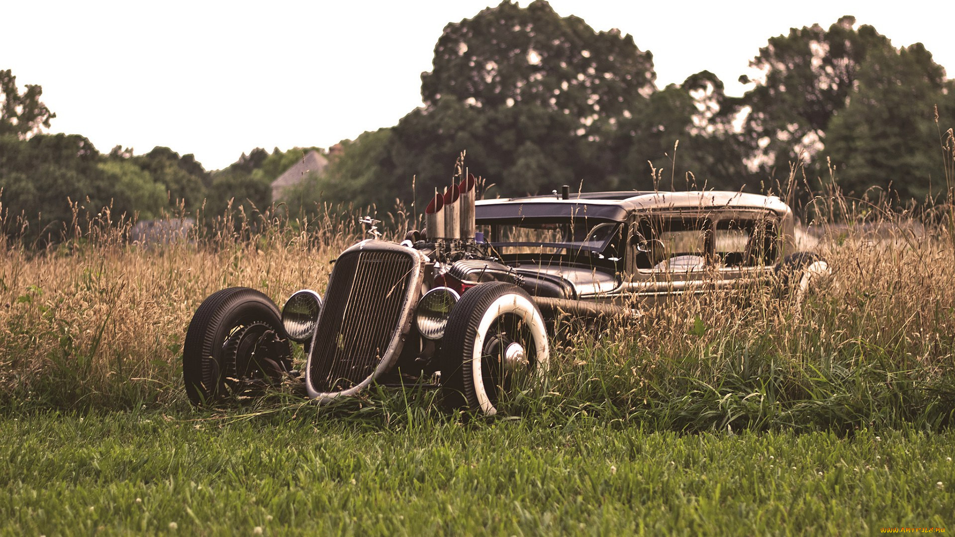 , hotrod, dragster, 1930, ford, model, t, rat, rod